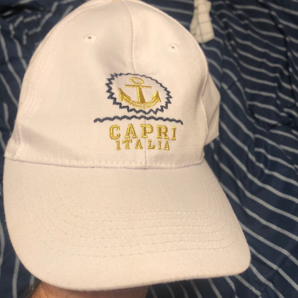 White Capri Italia Hat
